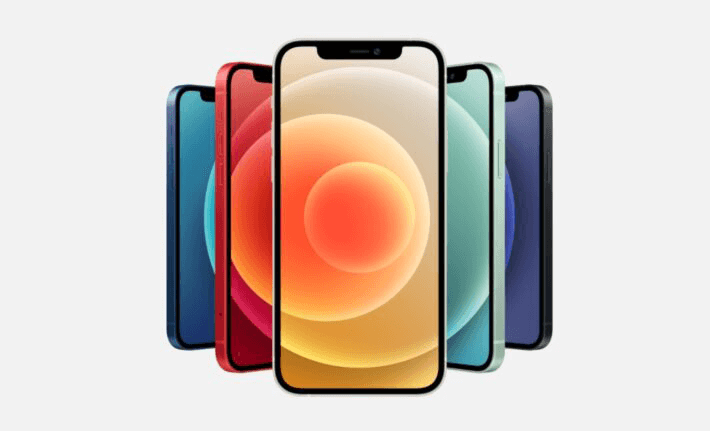 iPhone12のカラーラインナップ