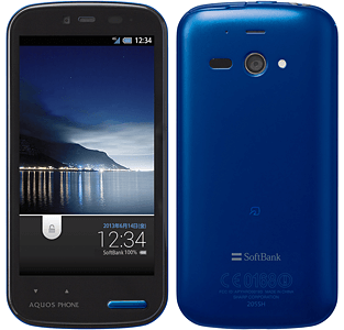 AQUOS PHONE ss 205SH ブラック SHARP シャープ AQUOS PHONE ss 205SH【スペック】価格や発売日 | スマホBANK