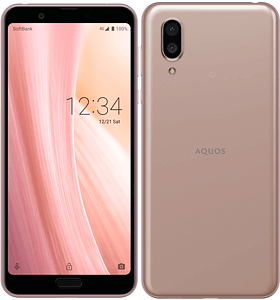 AQUOS sense3 plus ◆ 6GB/64GB / 901SH ※割れ as3pbk-b88y7_1.jpg