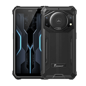 FOSSiBOT F101P タフネススマホ 本体容量64GB ブラック Amazon | FOSSiBOT F101P Android 13 タフネススマホ 7GB RAM+