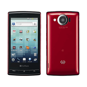 [3D液晶] SOFTBANK Sharp 003SH 3.8 レッド GALAPAGOS 003SH【スペック】価格や発売日 | スマホBANK