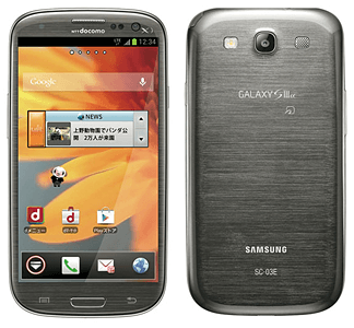GALAXY S III α SC-03E