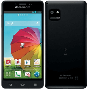 スマートフォン本体 NTT docomo Optimus it L-05E Black できるポケット＋ Optimus it L-05E［docomo 2013年 夏モデル
