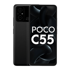 POCO ブラック デュアルカメラ スマートフォン POCO C55【スペック】価格や発売日 | スマホBANK