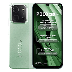 POCO C85 5G【スペック】価格や発売日 | スマホBANK