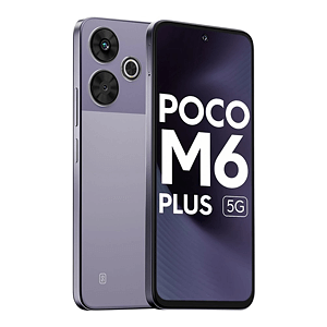 スマートフォン本体 POCO M6 6/128 Black POCO M6 5G (Black 128 GB 4GB RAM) 6.74