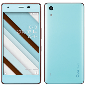 Qua phone KYV44 SIMフリー 6台セット au KYV44 Qua phone QZ モックアップ 4色