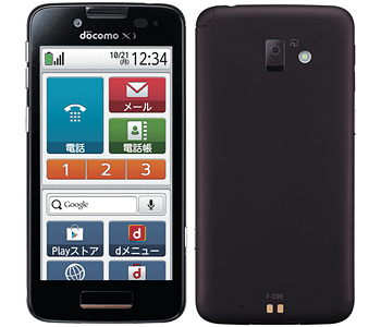 らくらくスマートフォン プレミアム F-09E