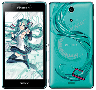 Xperia A Feat. HATSUNE MIKU 美品（訳あり) Xperia feat. HATSUNE MIKU【スペック】価格や発売日 | スマホBANK